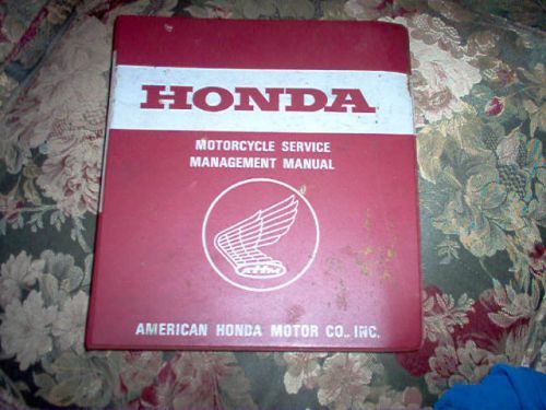 1975-1979 gl1000 shop manual with binder used