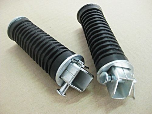 Honda cb400 cb350 cb250 cb200 rear foot peg rubber set  (sa)