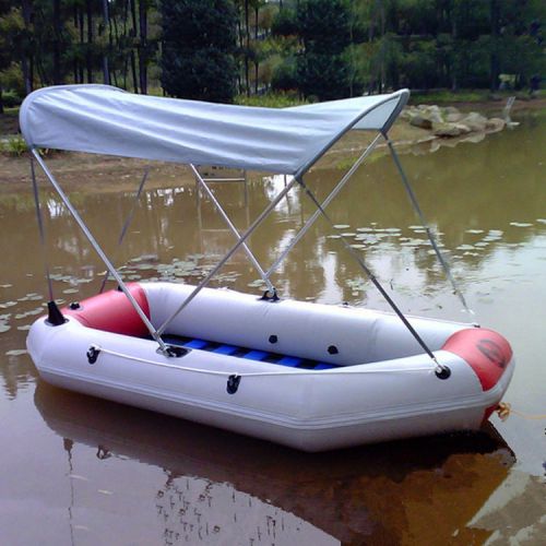 2 bow removable aluminum frame top assault boats shield cover speedboat awnings