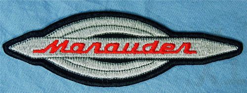 Suzuki marauder embroidered  iron on patch  5 1/2&#034; wide x 1 3/4&#034; high