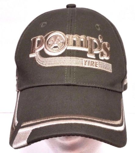 Nwot pomps hankook tire embroidered strapback baseball hat cap 100% cotton