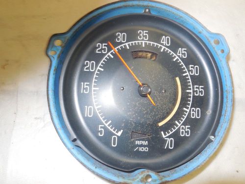 1975 corvette tachometer