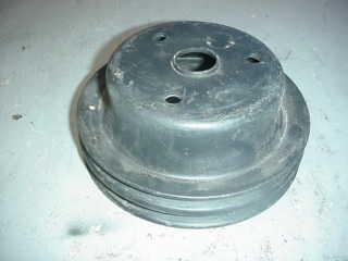 Chevrolet 350 2 groove crank pulley