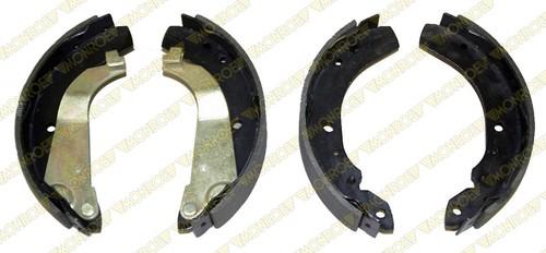 Monroe bx657 brake pad or shoe, rear-monroe drum brake shoe