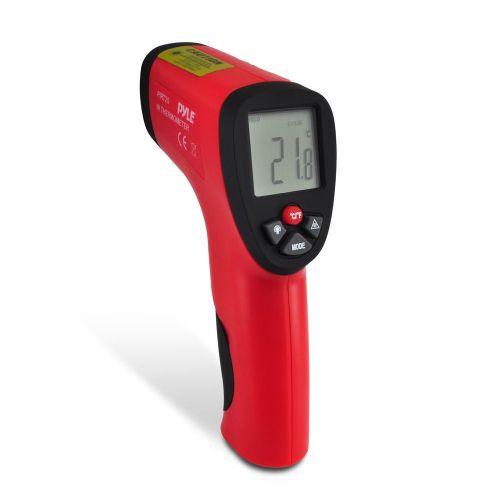 Pyle car audio pirt25 new compact infrared thermometer with laser targeting