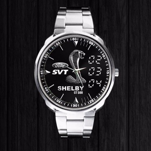 New  shelby gt500 svt emblem wristwatches