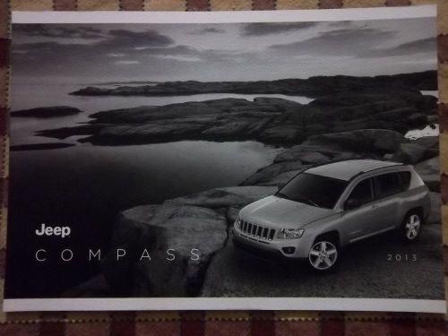 New 2013 jeep compass limited latitude sport specs literature brochure!