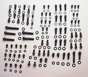 Arp 5549803 black oxide steel hex engine &amp; fastener kit