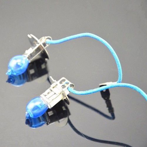 2x h3 car auto hod xenon 100w fog bulbs lamp headlight headlamp white