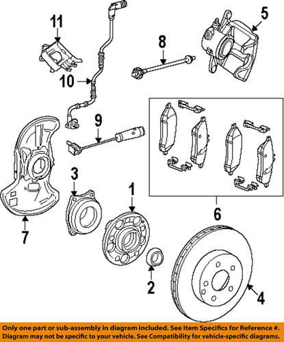 Mercedes-benz-mb oem 0054203320 disc brake pad/brake pad or shoe, front