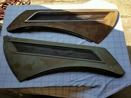 1937 ford coupe sedan side hood aprons