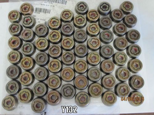 Lot of 65 anti theft ds security open nuts  5310-08-000-1879 3/8&#039;&#039; x 16 103008