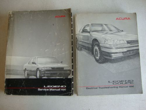 Factory 1990 acura legend service manual with electrical troubleshooting manual