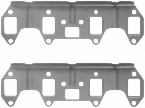 Exhaust manifold gasket set fel-pro ms 95001 fits 75-77 ford f-500 5.4l-v8