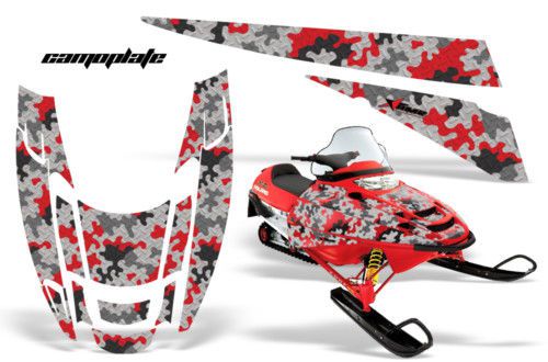 Amr polaris edge sled graphic wrap decal sticker kit xc