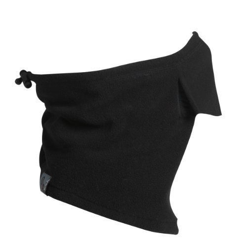 Turtle fur - fog free neck| heavyweight facemask neck warmer| black