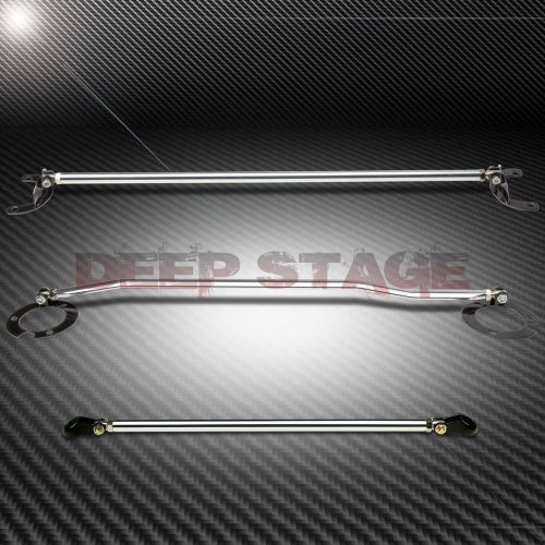 For 95-99 eclipse/talon 2g 32mm aluminum front/rear upper+lower strut bars 3-pcs