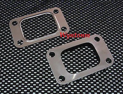 T3 gt30 gt35r gtx30 gt3582r t3/t4 turbo inlet flange stainless steel 1/2+ gasket