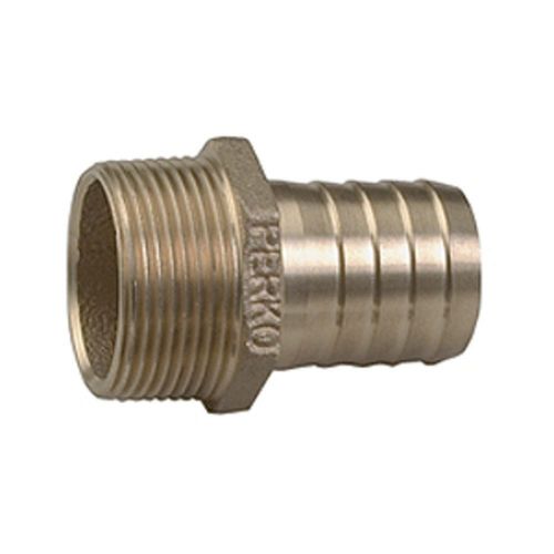 Perko 2 pipe to hose adapter straight bronze made in the usa