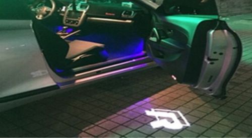 Led laser projector door courtesy lamp  「r logo」golf scirocco jetta passat eos