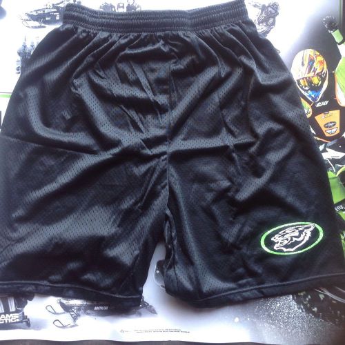 Arctic cat  mens xl black  mesh shorts 4233-576