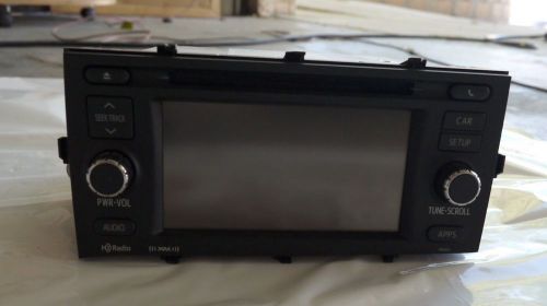 2011-2014 toyota prius c oem navigation bluetooth radio audio screen display gps