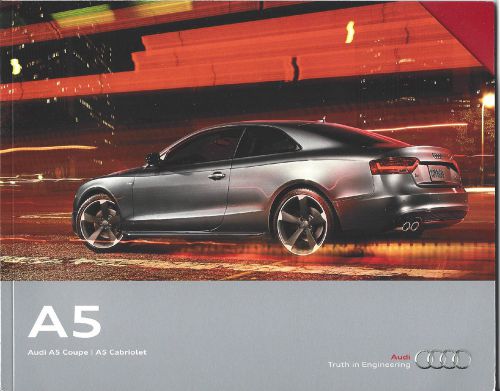 2015 audi a5  (models listed below) 78 page prestige brochure