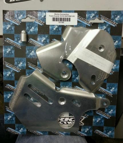 Works connection frame guards for '04 kx250f/rmz 250