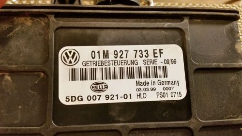 98-02 vw jeta beetle golf 1.9 tdi tcm 01m 927 733 en transmission computer jetta