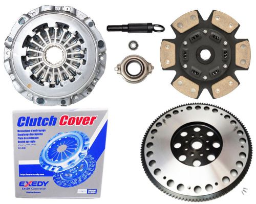 Exedy-grip stage 3 disc clutch kit+flywheel 02-05 subaru wrx ej20 2.0l turbo