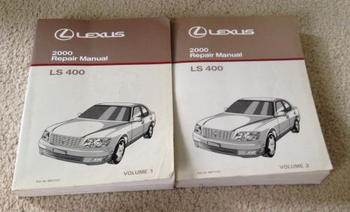 Lexus  2000 ls400 ls 400 factory repair manual set