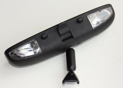 01 - 06 sebring mustang convertible interior rear view mirror w/ lights oem