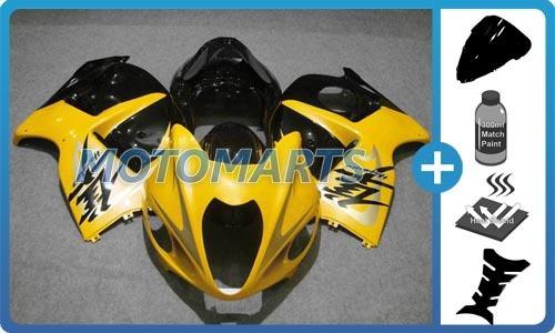 5 in 1 bundle for suzuki gsx 1300 r hayabusa 99-07 injection body kit fairing ah