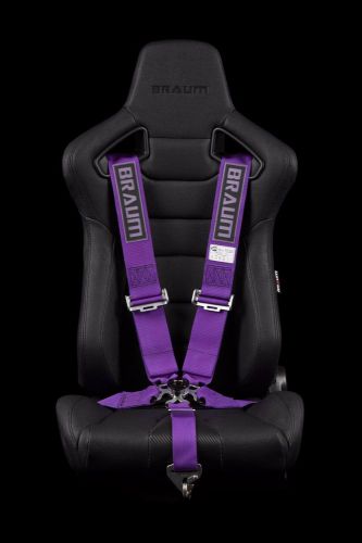 Braum 5 point 3&#034; racing harness - purple - sfi approved