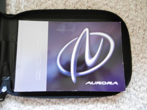 01 2001 oldsmobile aurora owners manual users guide book **free shipping**