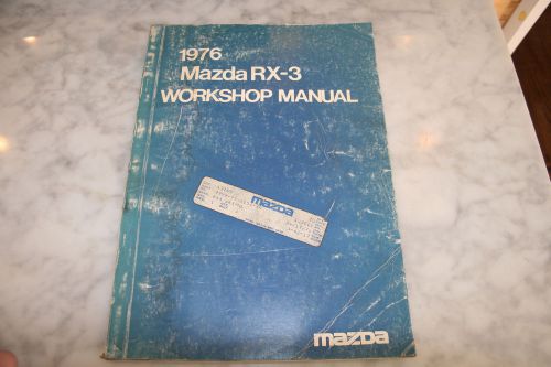 1973 mazda factory automatic transmissi repair manual rx-4 rx-7 rx-3 rotory