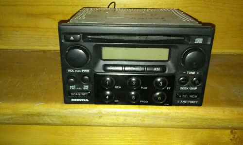 Honda accord am/fm cd player radio/stereo 1998,1999,2000,2001,2002