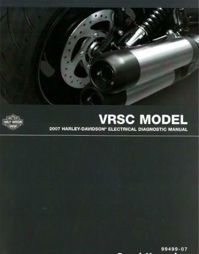 Harley vrod electrical diagnostic manual 2007 99499-07