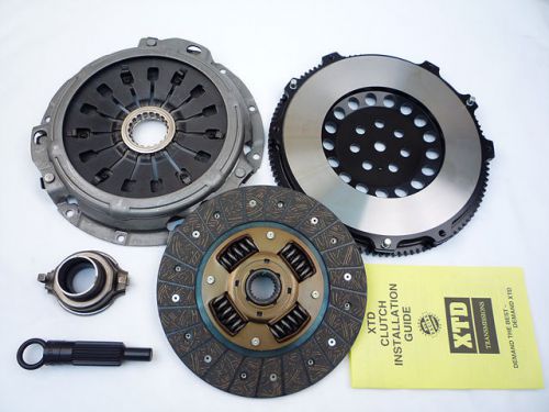 Xtd hd clutch &amp; chrome moly flywheel kit  lancer evolution evo 7 8 9 turbo 2.0l