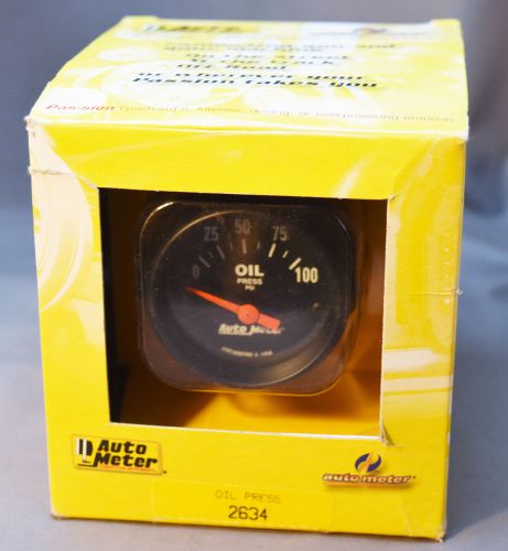 Auto meter z-series elect oil pressure # 2634