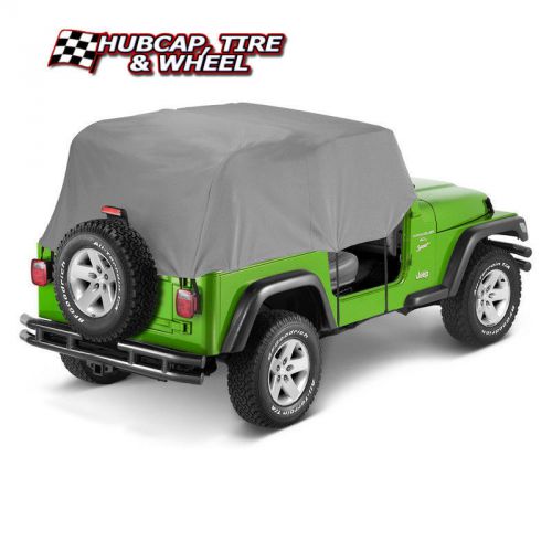 Bestop allweather trail cover charcoal gray wrangler 97-06 no unlimited 81037-09