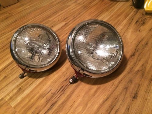 Vintage guide 903 j headlights head lamps lights hot rod rat scta flathead ford