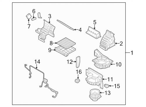 Ford oem  seat track cover fl1z-78613a96-aa image 6 fl1z78613a96aa image 6