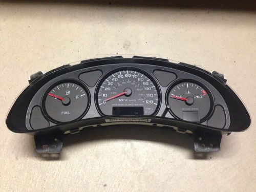 2000 01 02 03 04 05 rebuilt!!!! impala 3 gauge instrument speedometer cluster