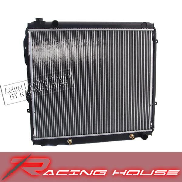 2001-2004 toyota sequoia tundra double cab 4.7l v8 a/t 1row aluminum radiator