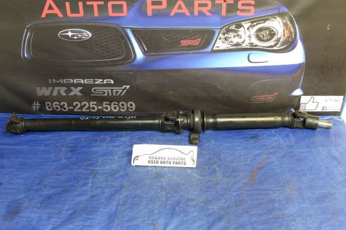 02-03 2002-2003 subaru wrx sti driveshaft drive shaft oem