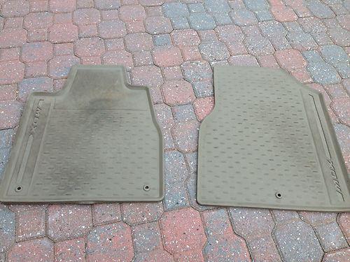 Used acura mdx all weather front mats and carpet rear mat