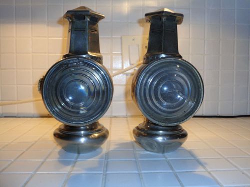 1911 1912 1913 pierce arrow adlake non-sweating cowl / side lamps kerosene