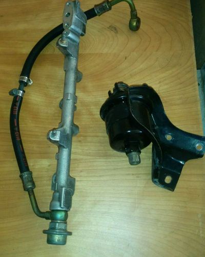 B16a/b18c oem fuel rail &amp; filter bracket