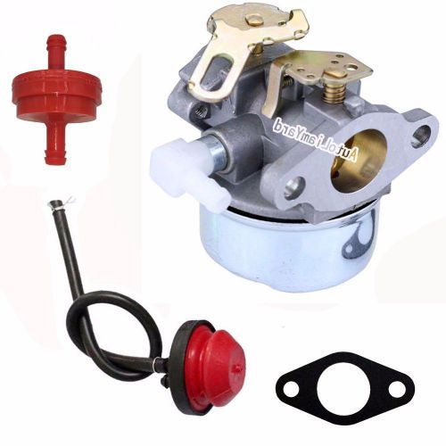 Carburetor for tecumseh craftsman yardmachines sears mtd snowblower snowking 5hp